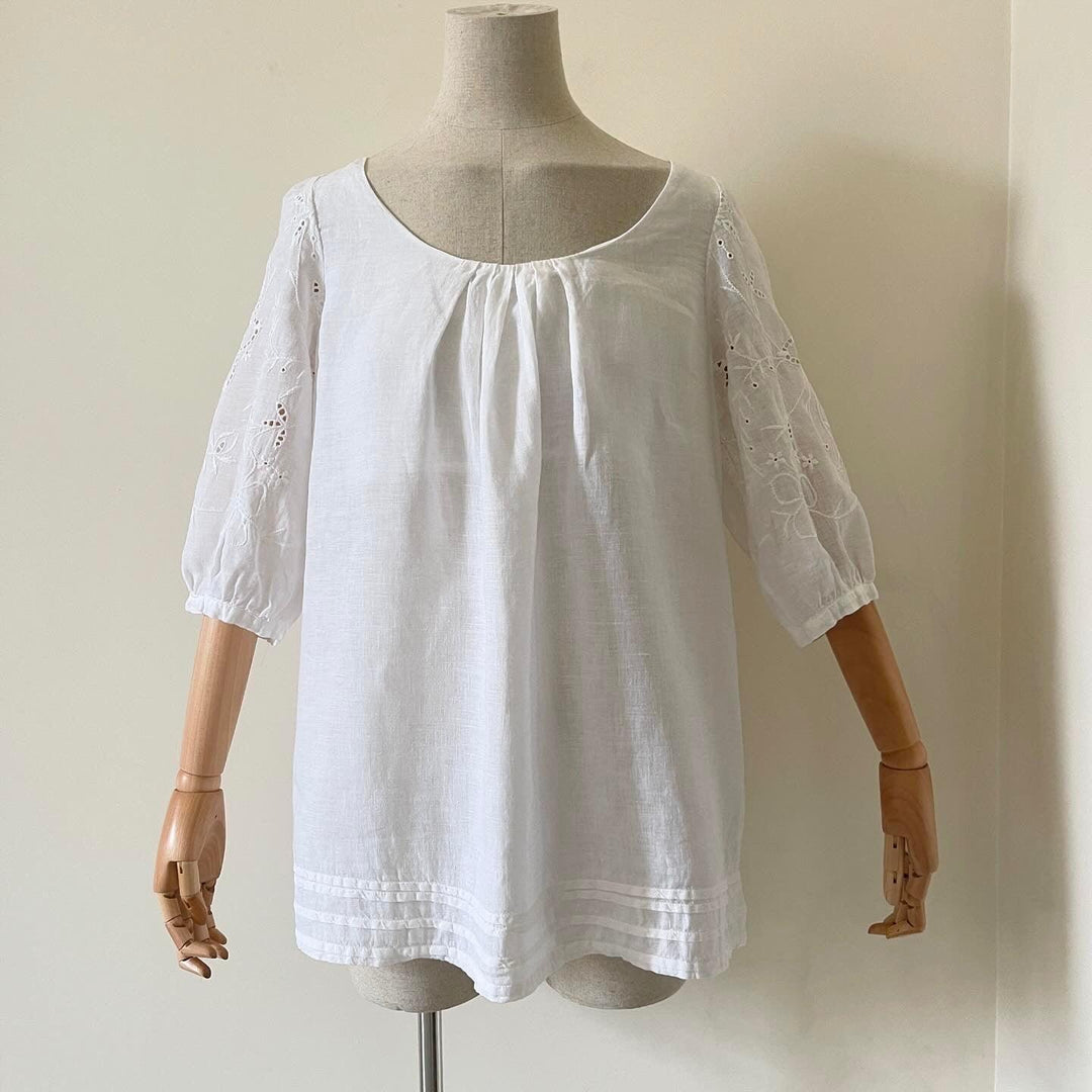 120% LINO - 120% LINO Blouse - AVVIIVVA.COM
