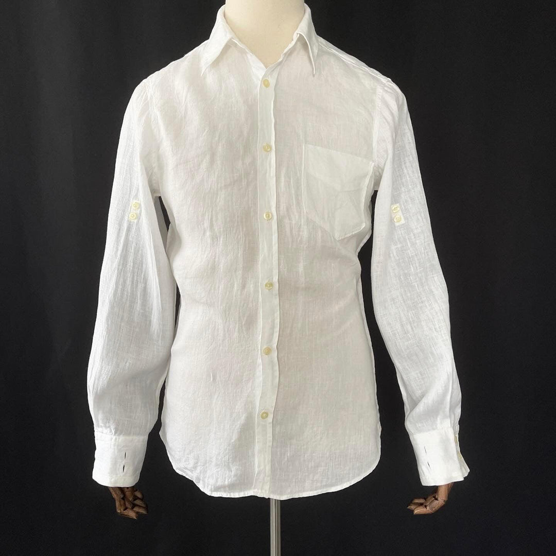 120% LINO - 120% LINO Men's Shirt - AVVIIVVA.COM