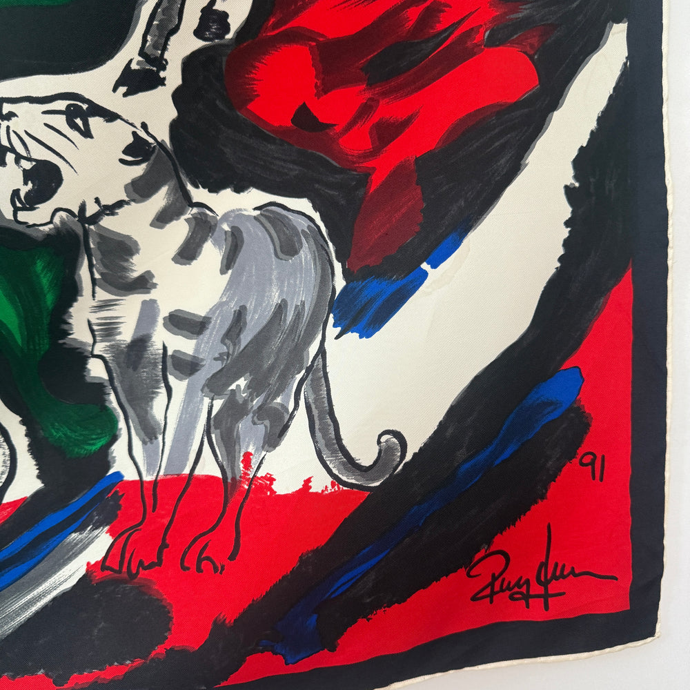 ROLF KNIE Silk Scarf