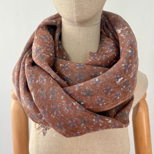 HEMISPHERE New Linen Scarf