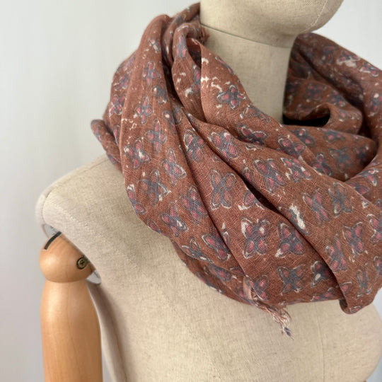 HEMISPHERE New Linen Scarf