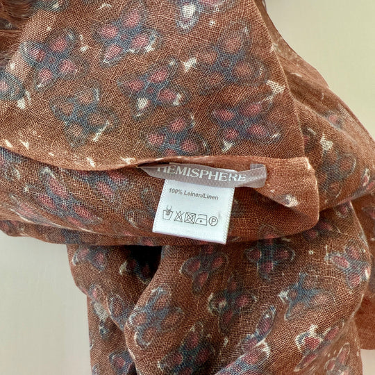 HEMISPHERE New Linen Scarf