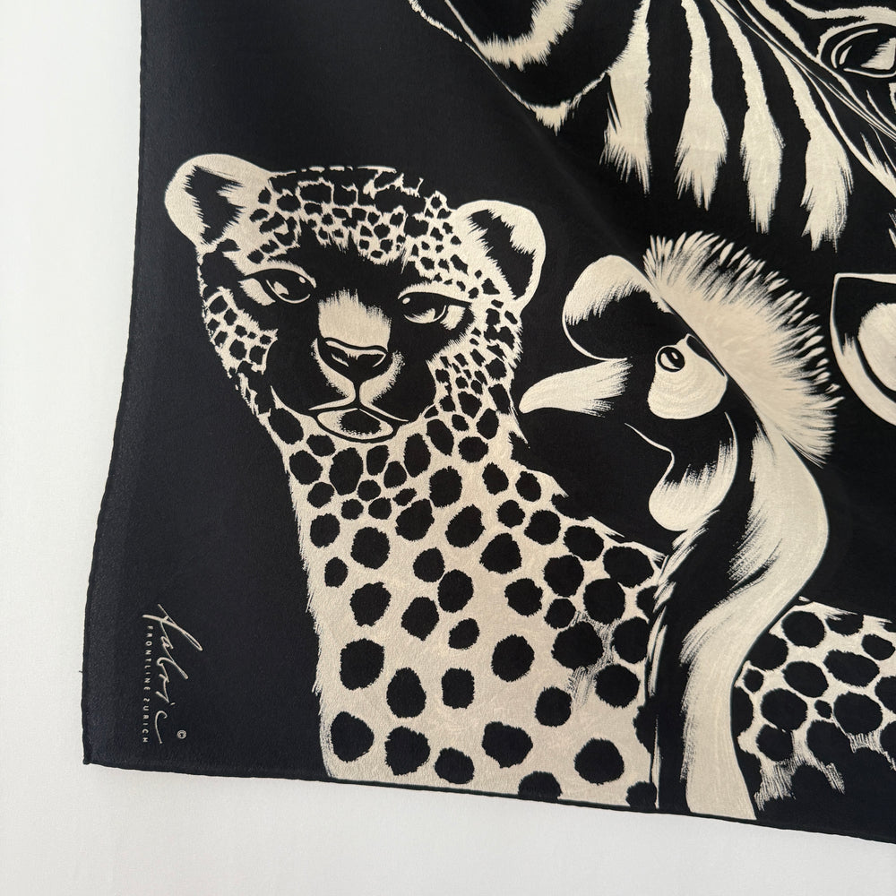 FABRIC FRONTLINE Silk Scarf