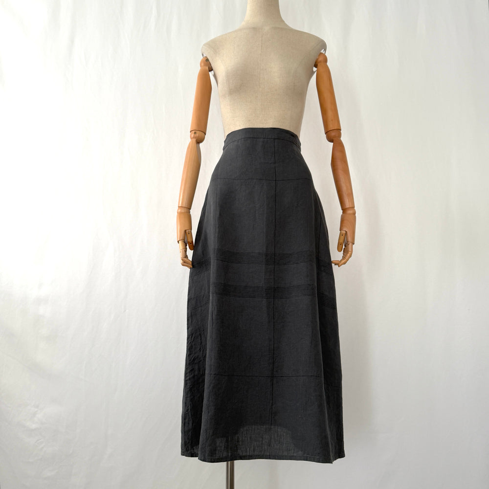 BARBARA LANG Linen Skirt