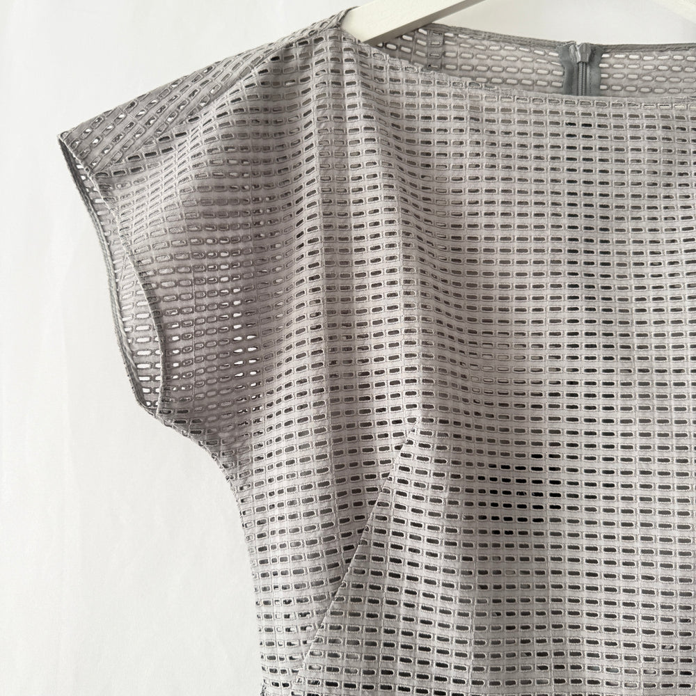 AKRIS Gray Cotton Dress