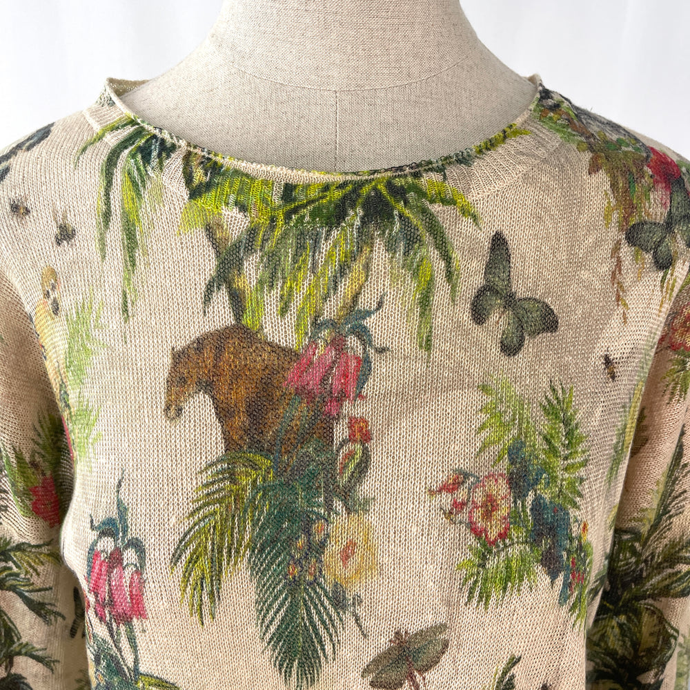 PRINCESS GOES HOLLYWOOD Linen Sweater