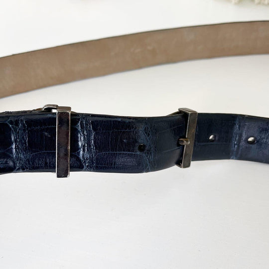 BRIONI - BRIONI Crocodile Leather Belt - AVVIIVVA.COM