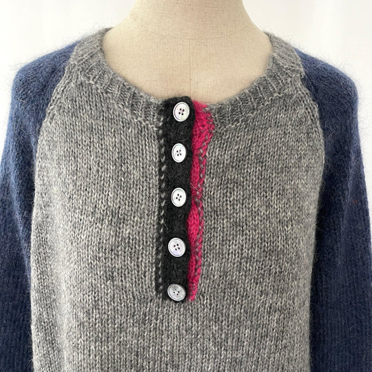 BRORA - BRORA Superkid Mohair Sweater - AVVIIVVA.COM