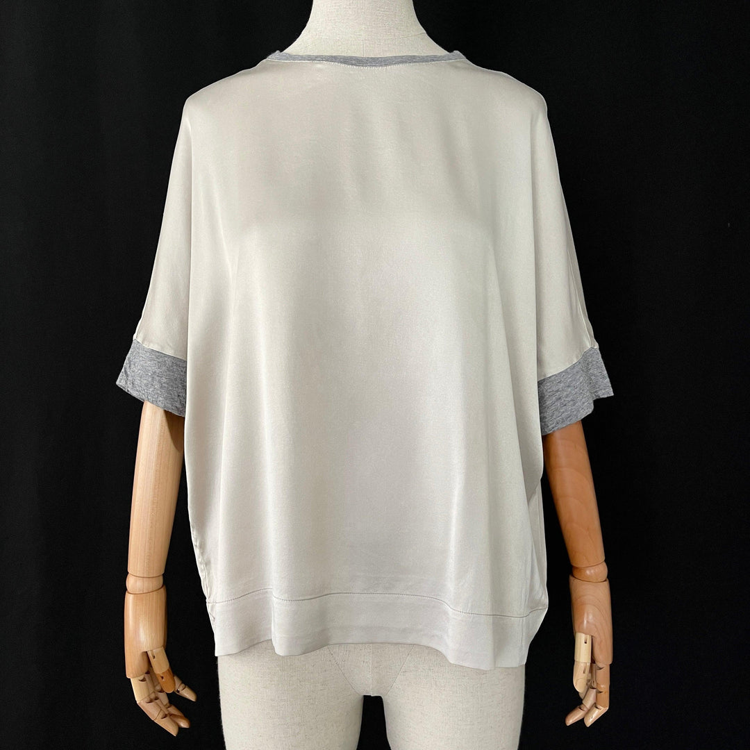 BRUNELLO CUCINELLI - BRUNELLO CUCINELLI Silk Top - AVVIIVVA.COM