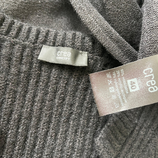 CREA CONCEPT - CREA CONCEPT Wool Tunic Mini Dress - AVVIIVVA.COM