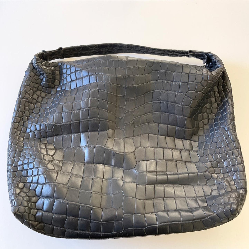 FERU - FERU crocodile leather bag - AVVIIVVA.COM