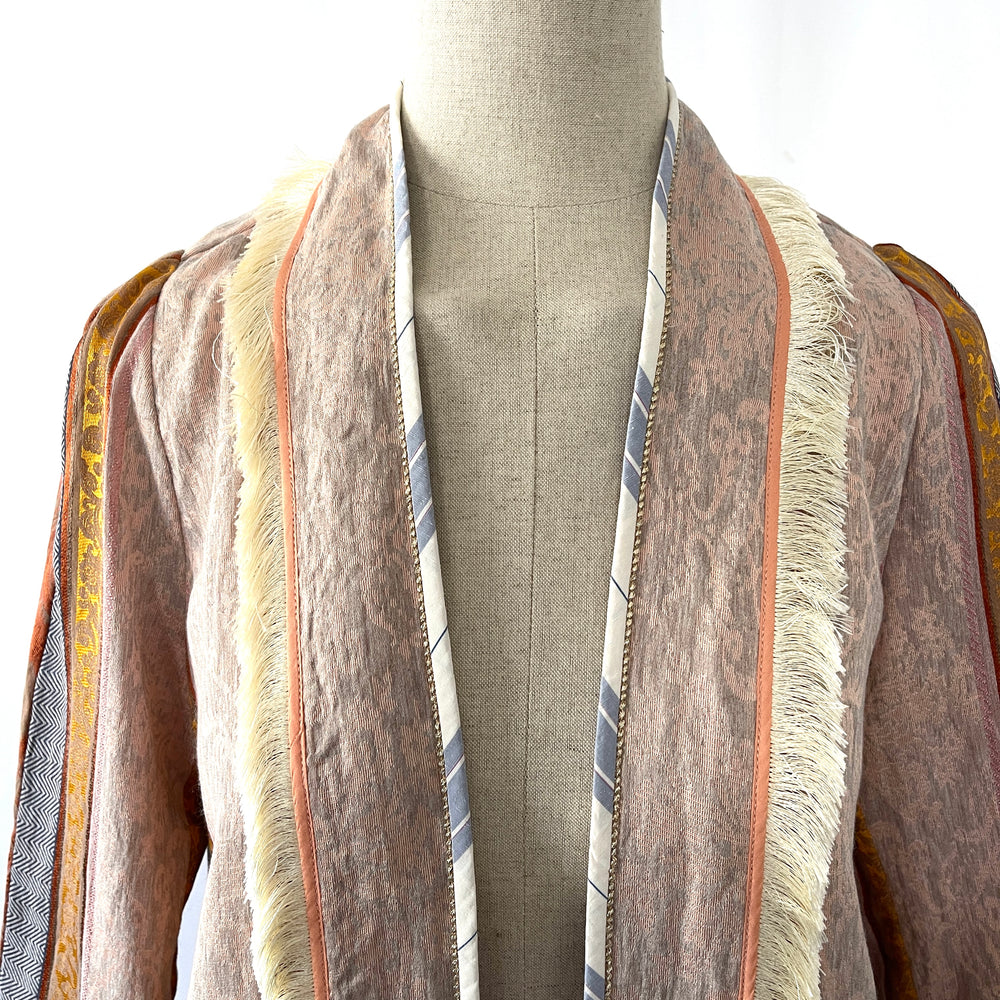 FORTE FORTE - FORTE FORTE Terracota Jacquard Coat - AVVIIVVA.COM