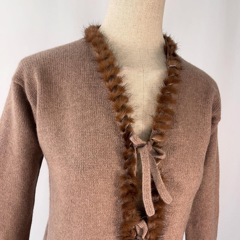 GENTRYPORTOFINO - GENTRYPORTOFINO Cashmere Cardigan - AVVIIVVA.COM