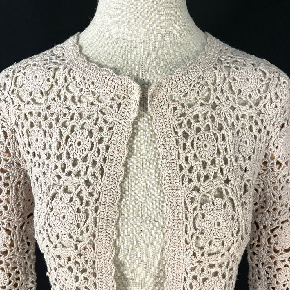 HEMISPHERE - HEMISPHERE Crochet Cardigan - AVVIIVVA.COM