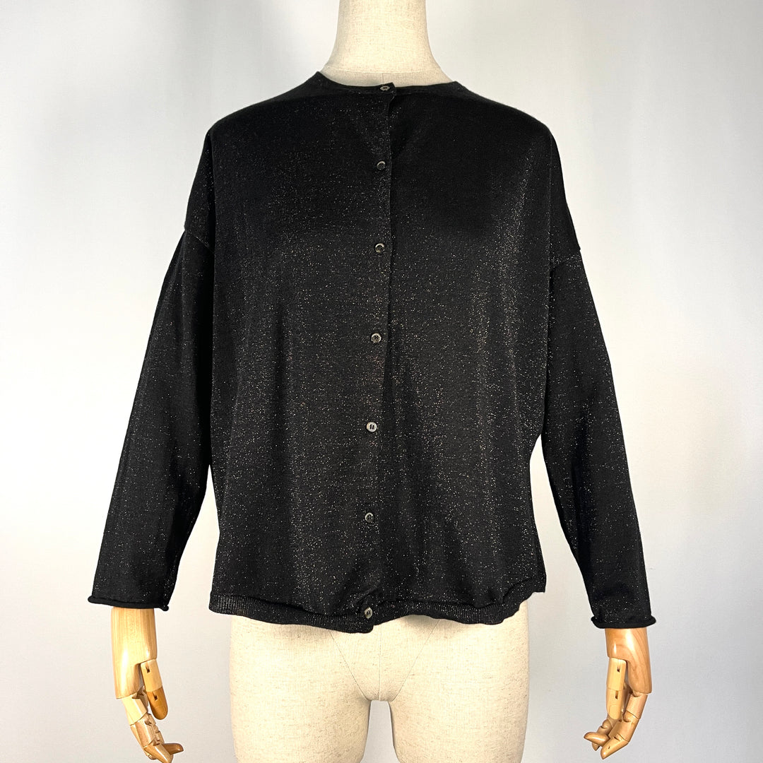 HEMISPHERE - HEMISPHERE Wool/Lurex Cardigan - AVVIIVVA.COM