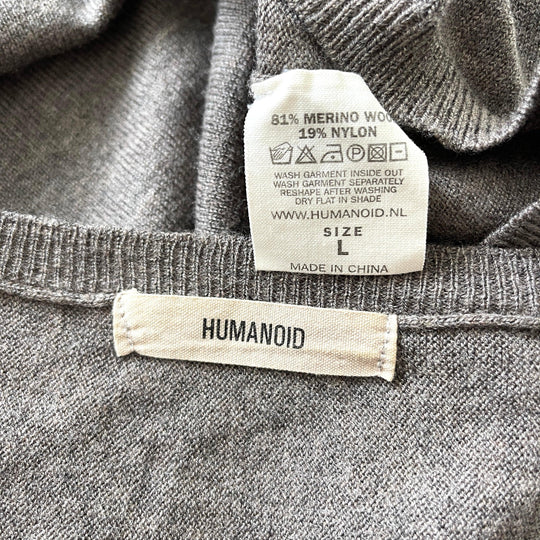HUMANOID - HUMANOID Wool Dress - AVVIIVVA.COM