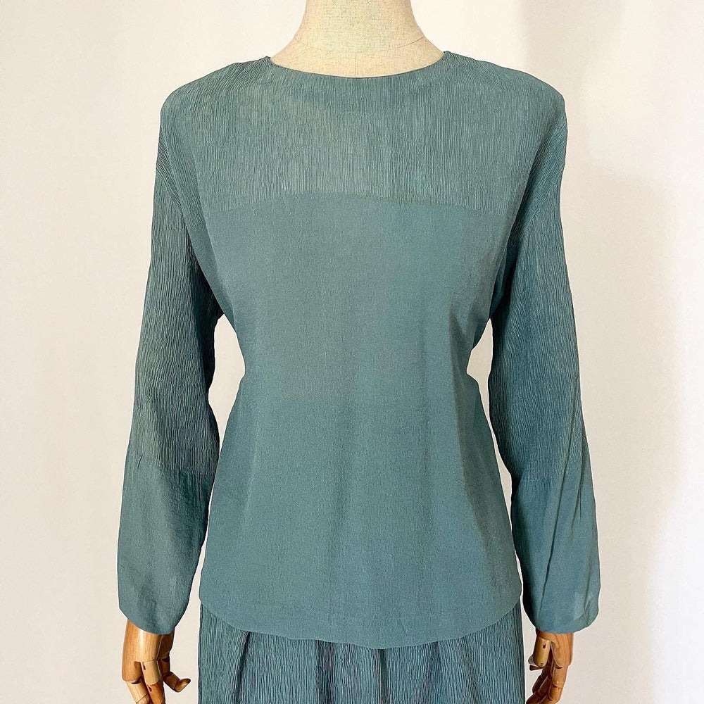 KEIKO KISHI BY NOSH - KEIKO KISHI BY NOSH Set: Blouse + Double Skirt - AVVIIVVA.COM