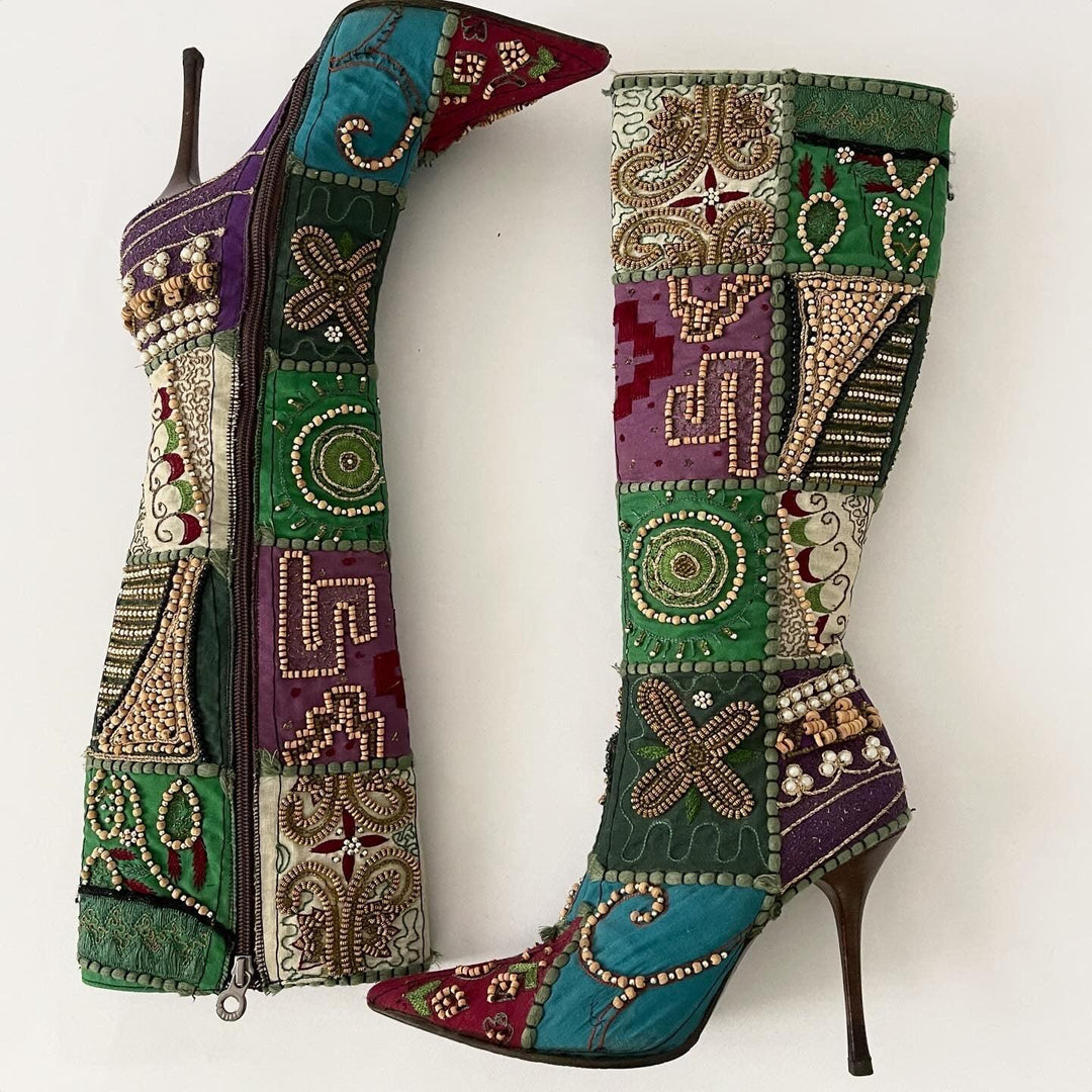 LE SILLA - LE SILLA Unique Vintage Boots - AVVIIVVA.COM