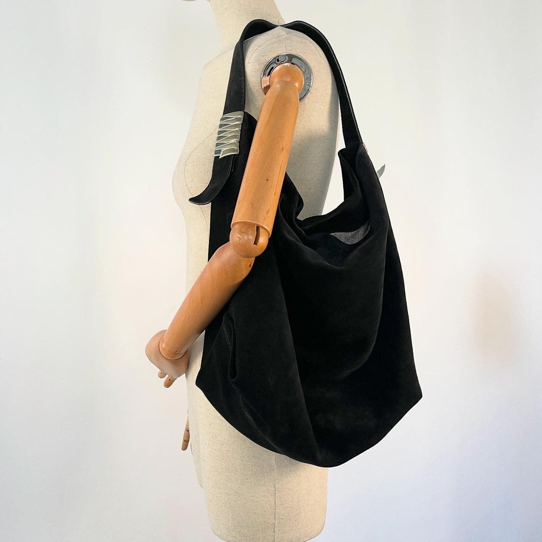 MALO - MALO Suede Leather Bag - AVVIIVVA.COM