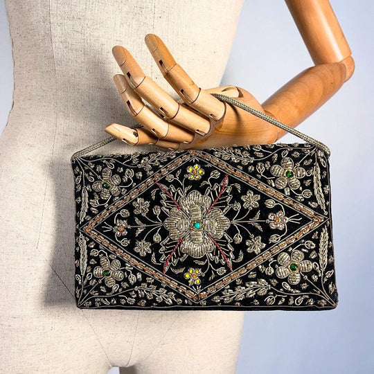 VINTAGE - VINTAGE Unique Hand Made Handbag - AVVIIVVA.COM