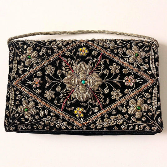 VINTAGE - VINTAGE Unique Hand Made Handbag - AVVIIVVA.COM