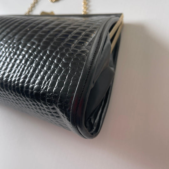 VINTAGE - VINTAGE Vegan Leather Clutch - AVVIIVVA.COM