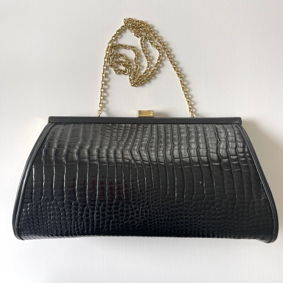 VINTAGE - VINTAGE Vegan Leather Clutch - AVVIIVVA.COM
