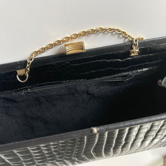 VINTAGE - VINTAGE Vegan Leather Clutch - AVVIIVVA.COM