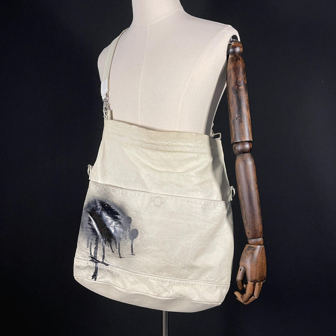 YOHJI YAMAMOTO - YOHJI YAMAMOTO Leather Bag Y's - AVVIIVVA.COM