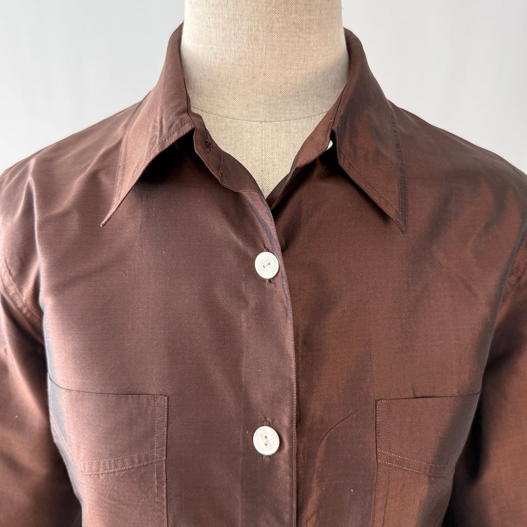ENSOIE ZURICH Silk Shirt enSoie