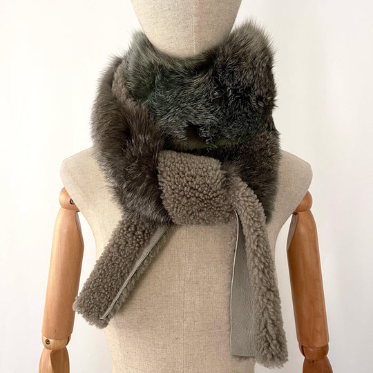 32 PARADIS SPRUNG FRERES Mantel + Schal