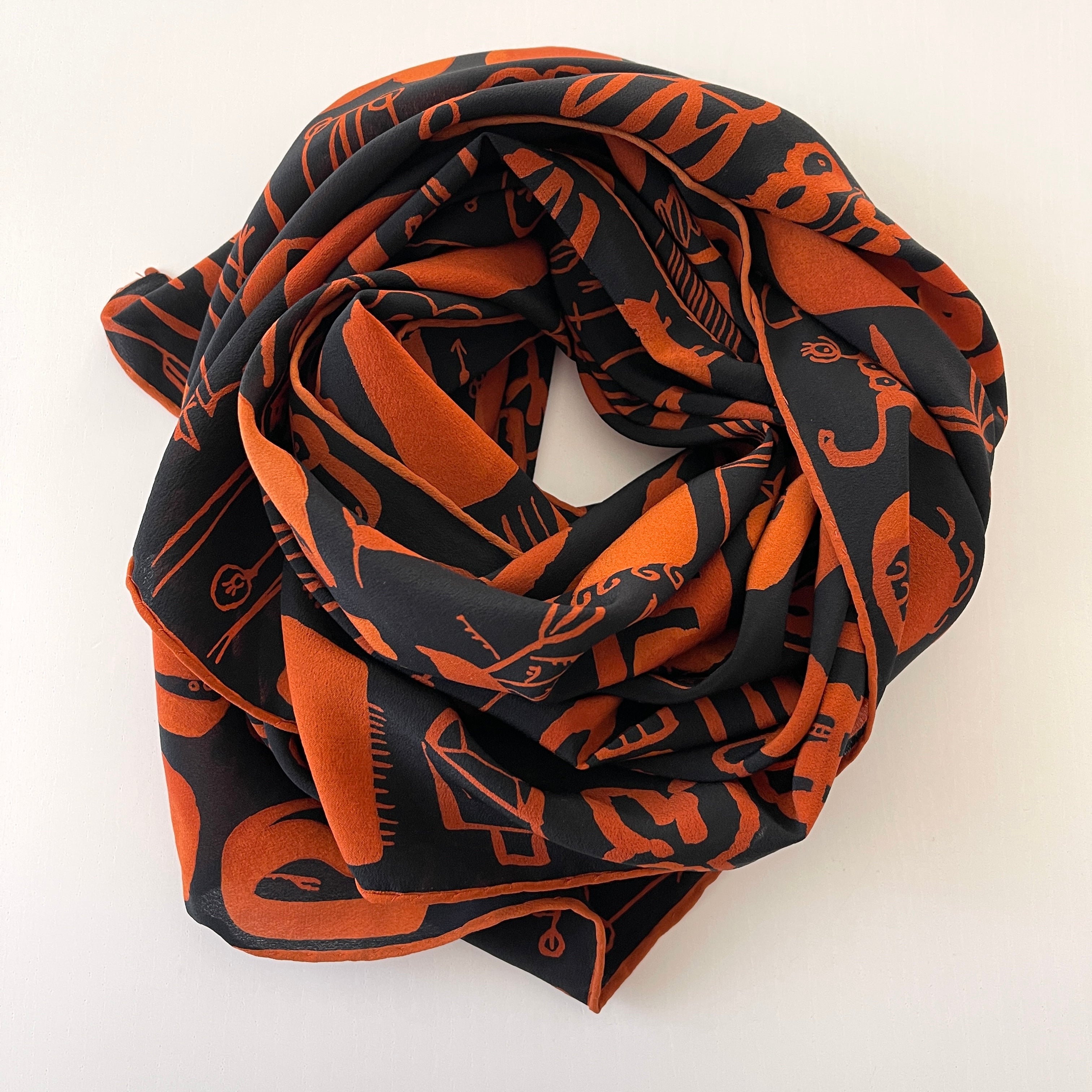 FABRIC FRONTLINE New Silk Scarf