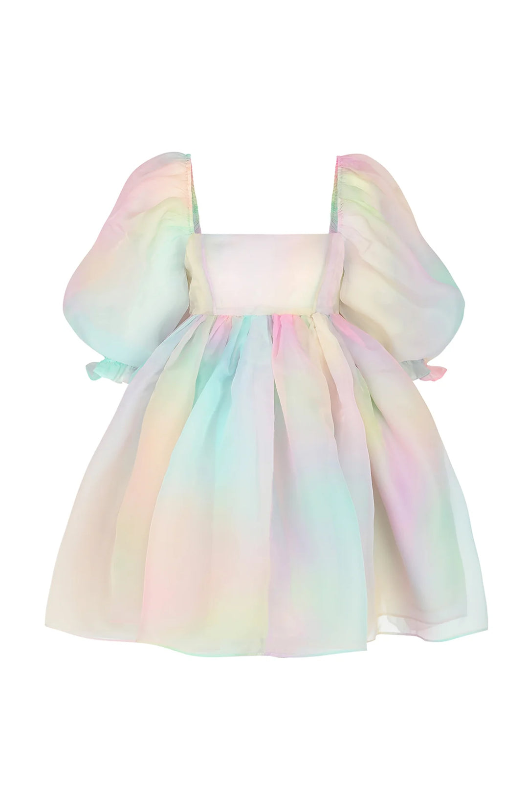 SELKIE The Rainbow Puff Dress New