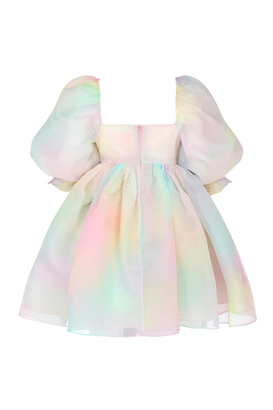 SELKIE The Rainbow Puff Dress New