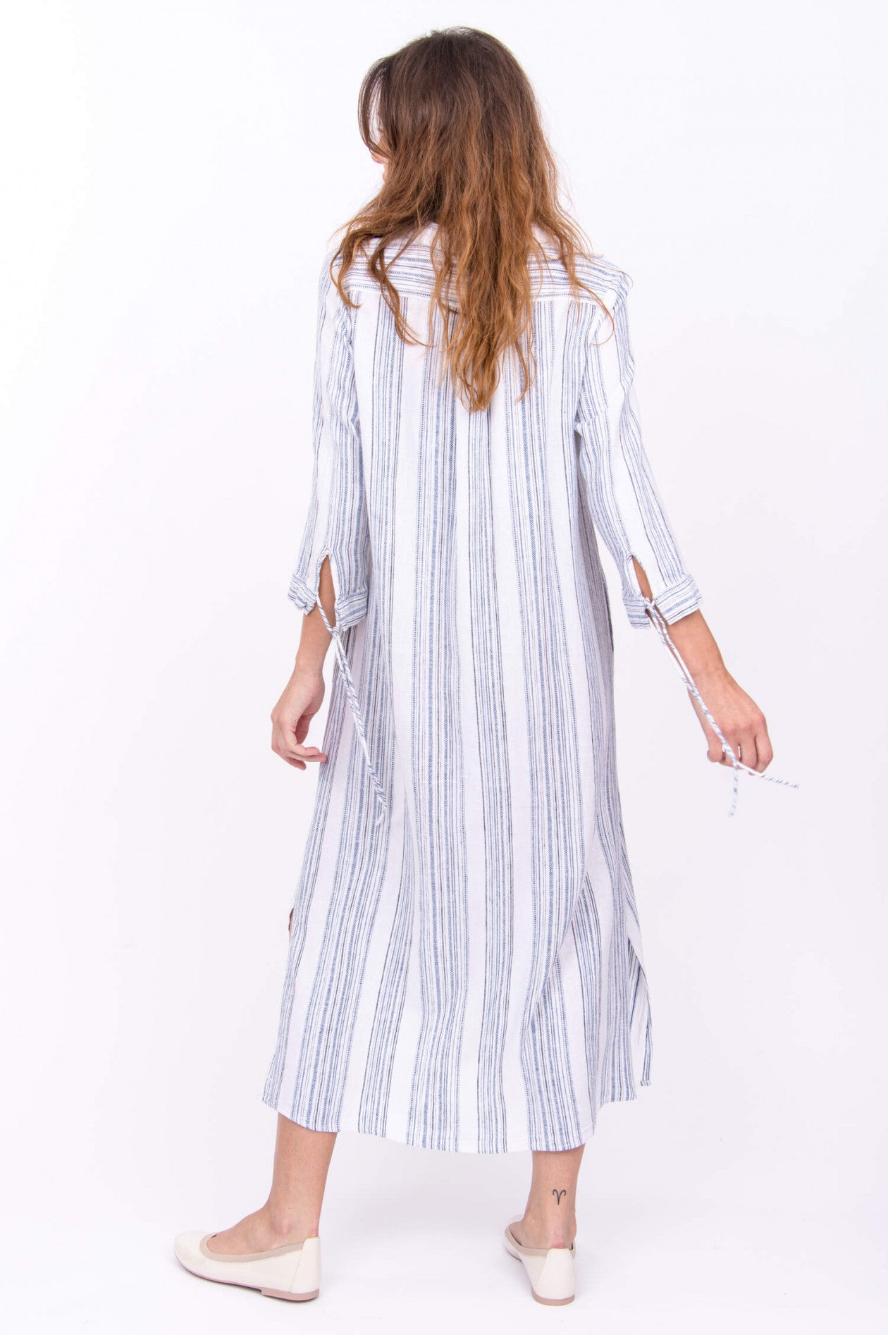 HEMISPHERE Linen/Viscose Dress