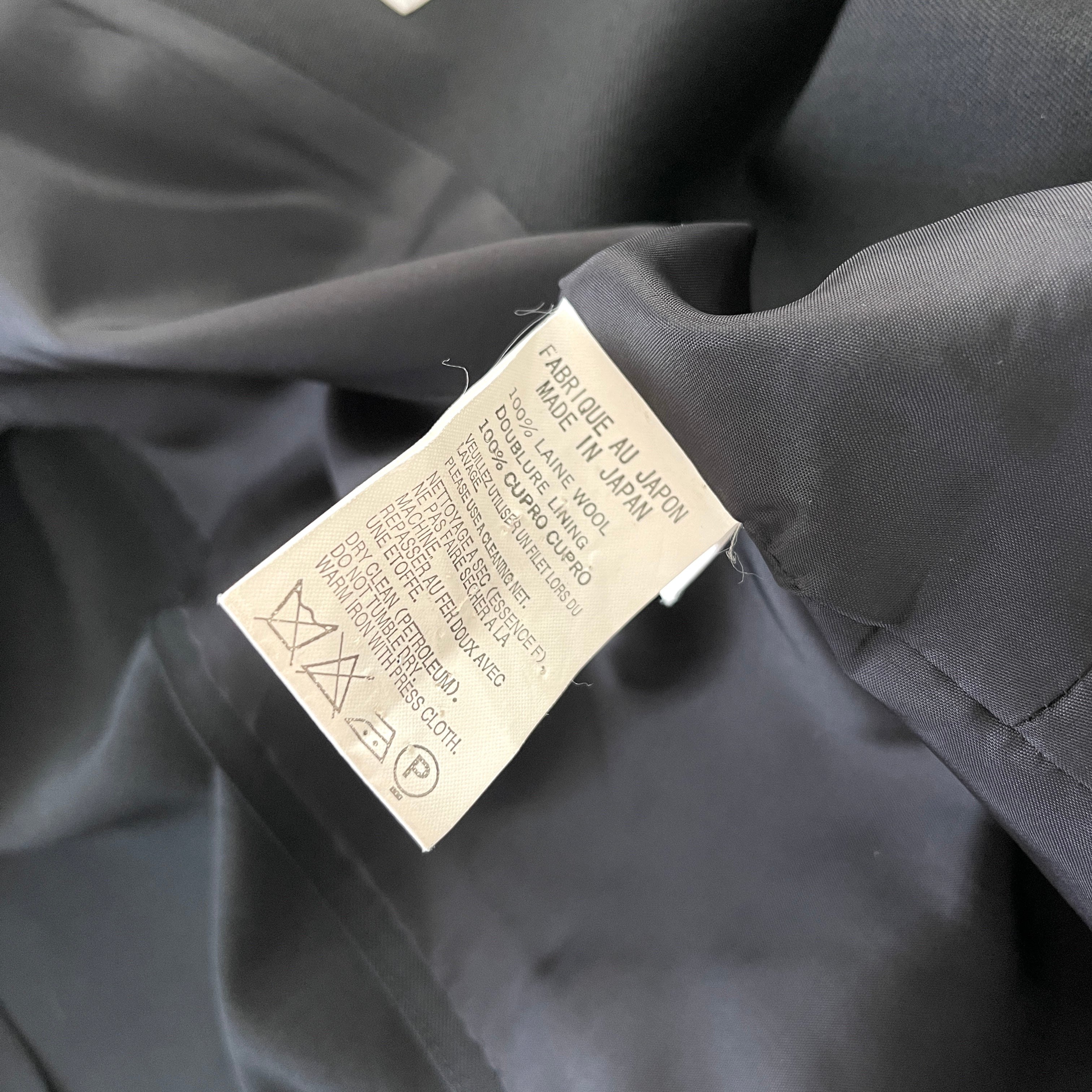 YOHJI YAMAMOTO Wool Jacket