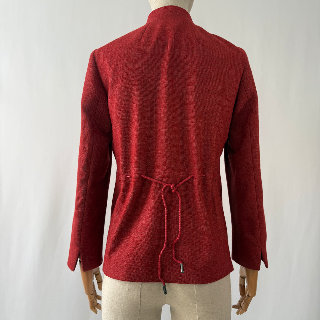 AKRIS Red Wool Jacket