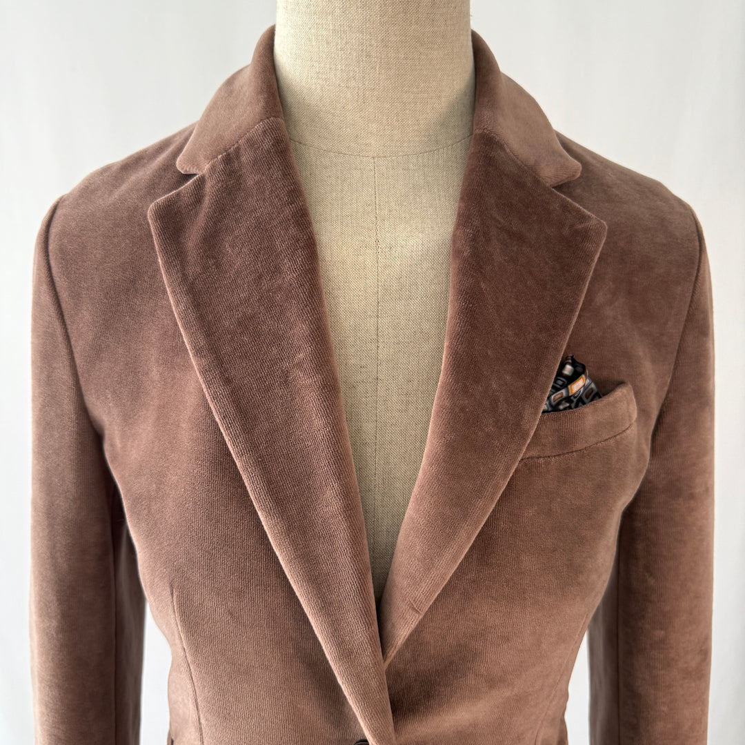 CIRCOLO 1901 New Velvet Blazer