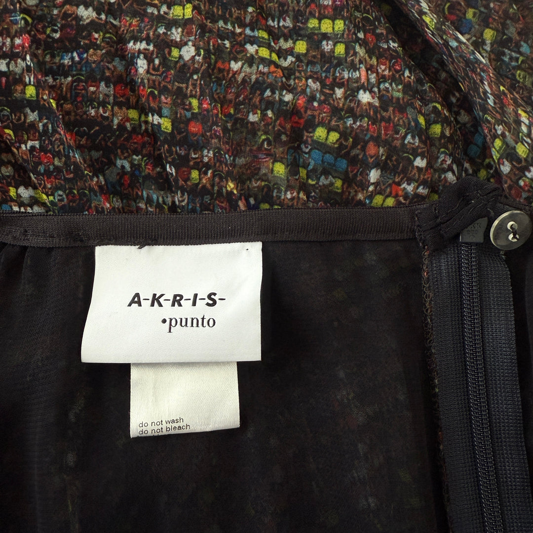 AKRIS Silk Skirt
