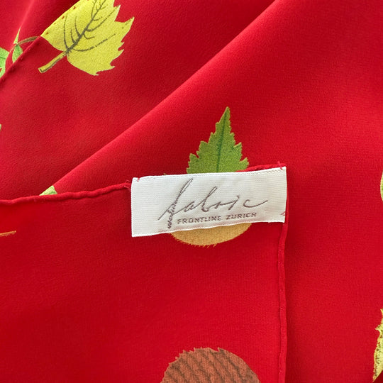 FABRIC FRONTLINE Silk Scarf