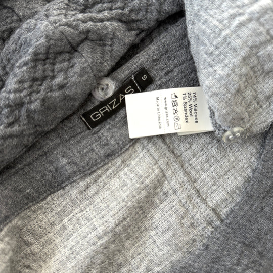 GRIZAS Viscose/Wool Dress with detachable collar
