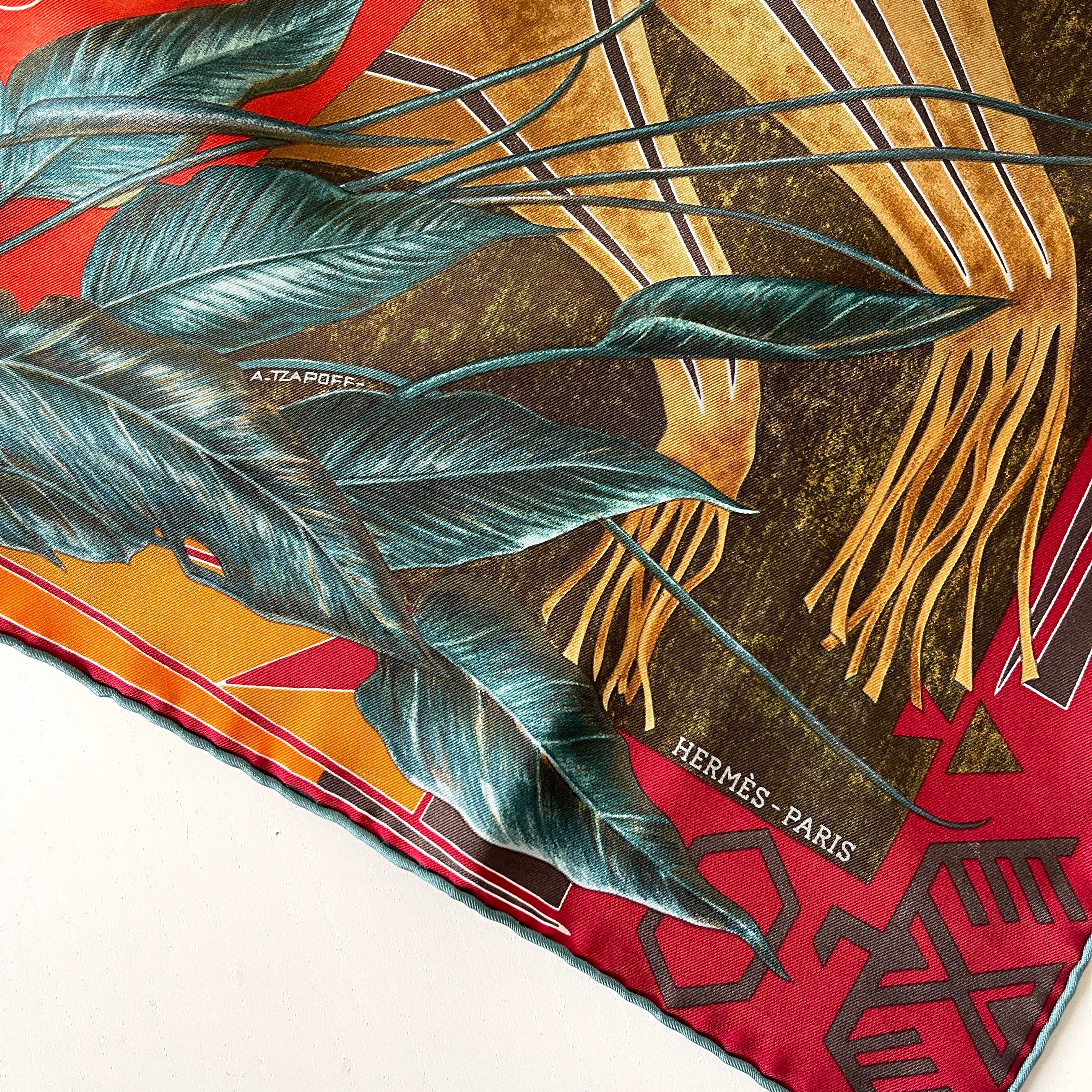 HERMES WA'KO NI New Silk Scarf