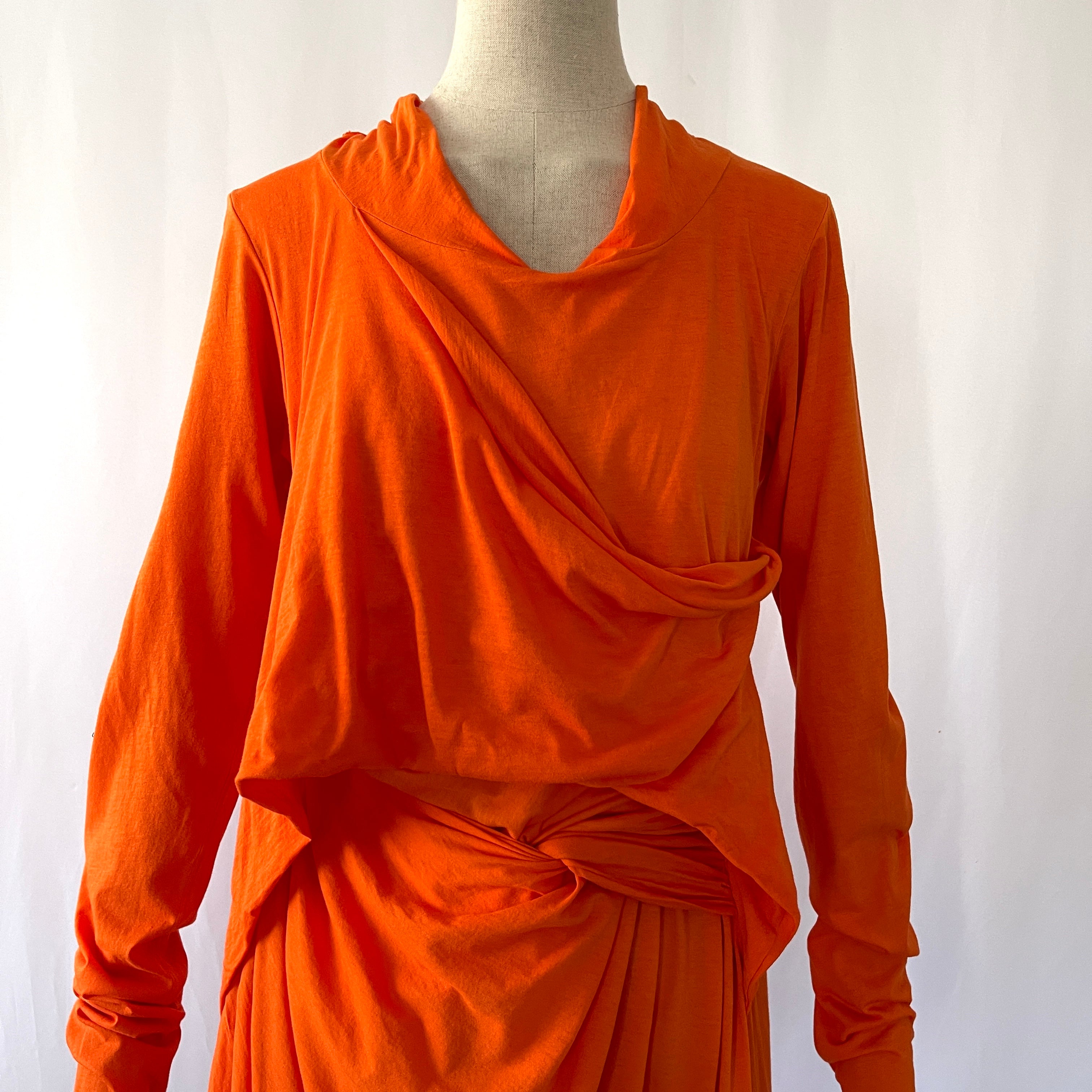 RUNDHOLZ Orange Dress