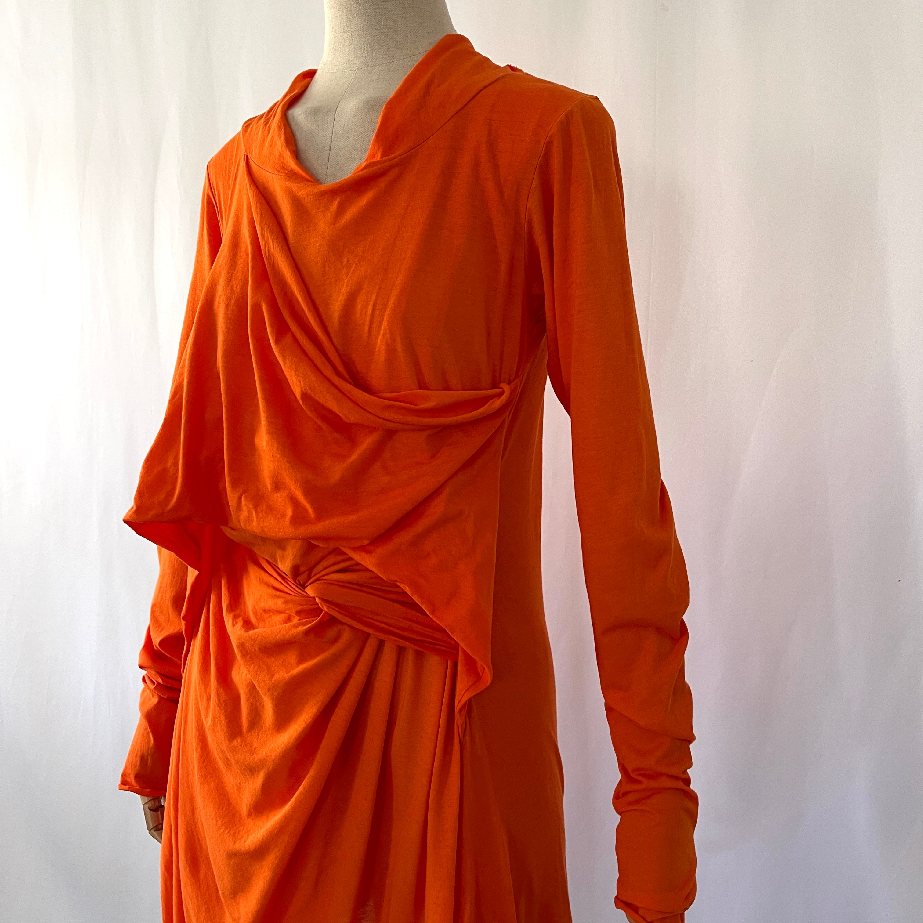 RUNDHOLZ Orange Dress