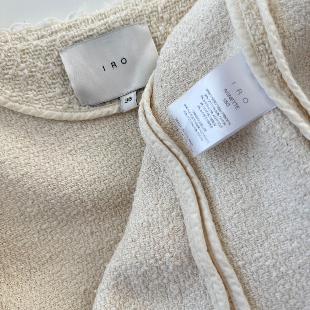 IRO Tweed Cotton Jacket