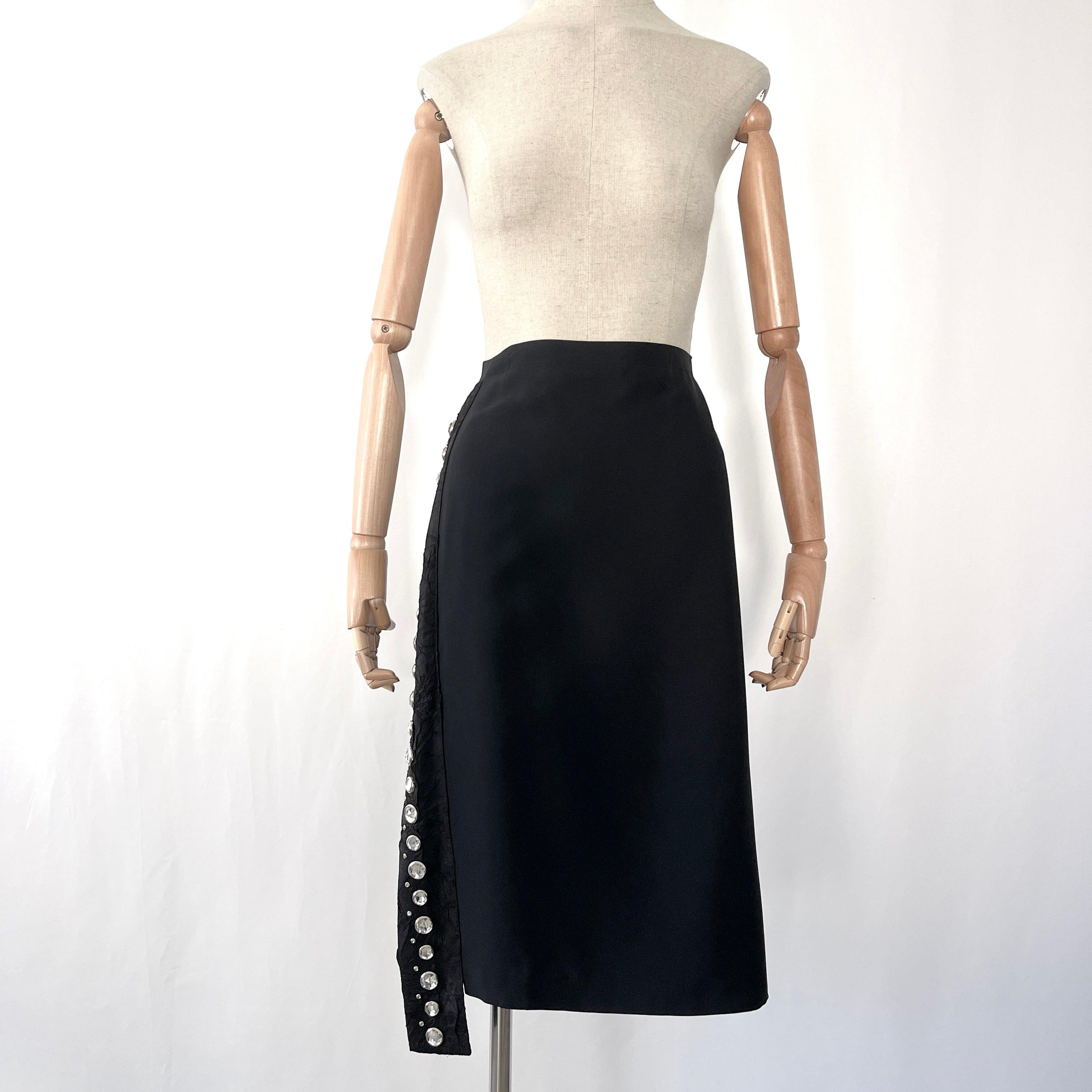 NUMEROVENTUNO N 21 Skirt with crystals