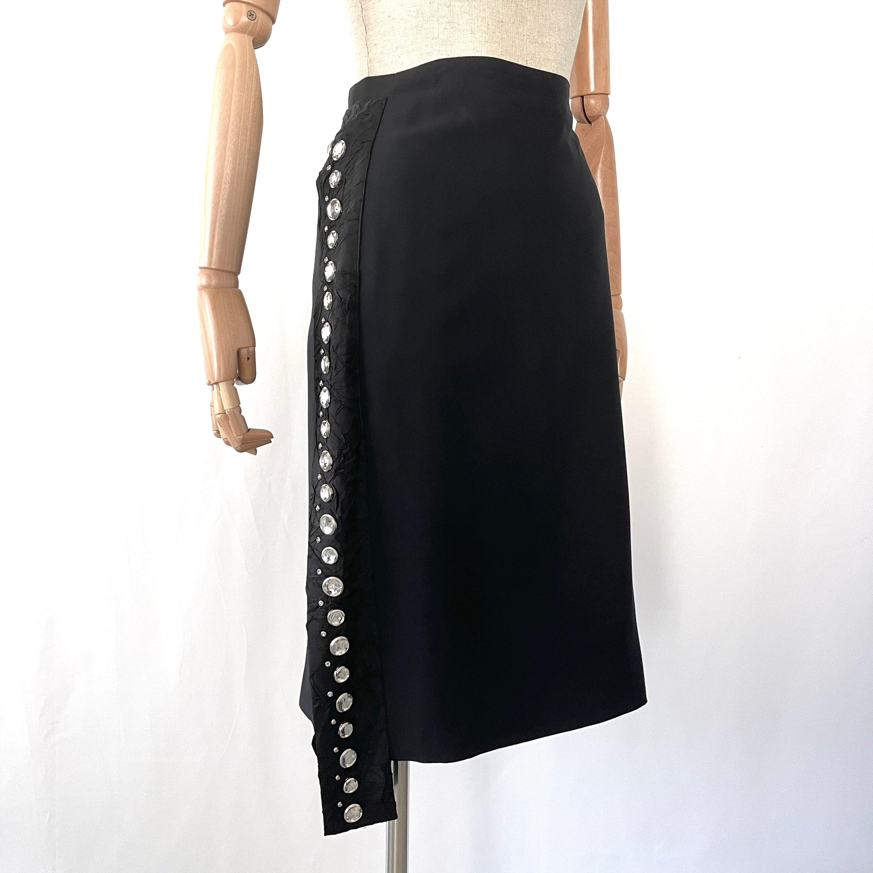 NUMEROVENTUNO N 21 Skirt with crystals