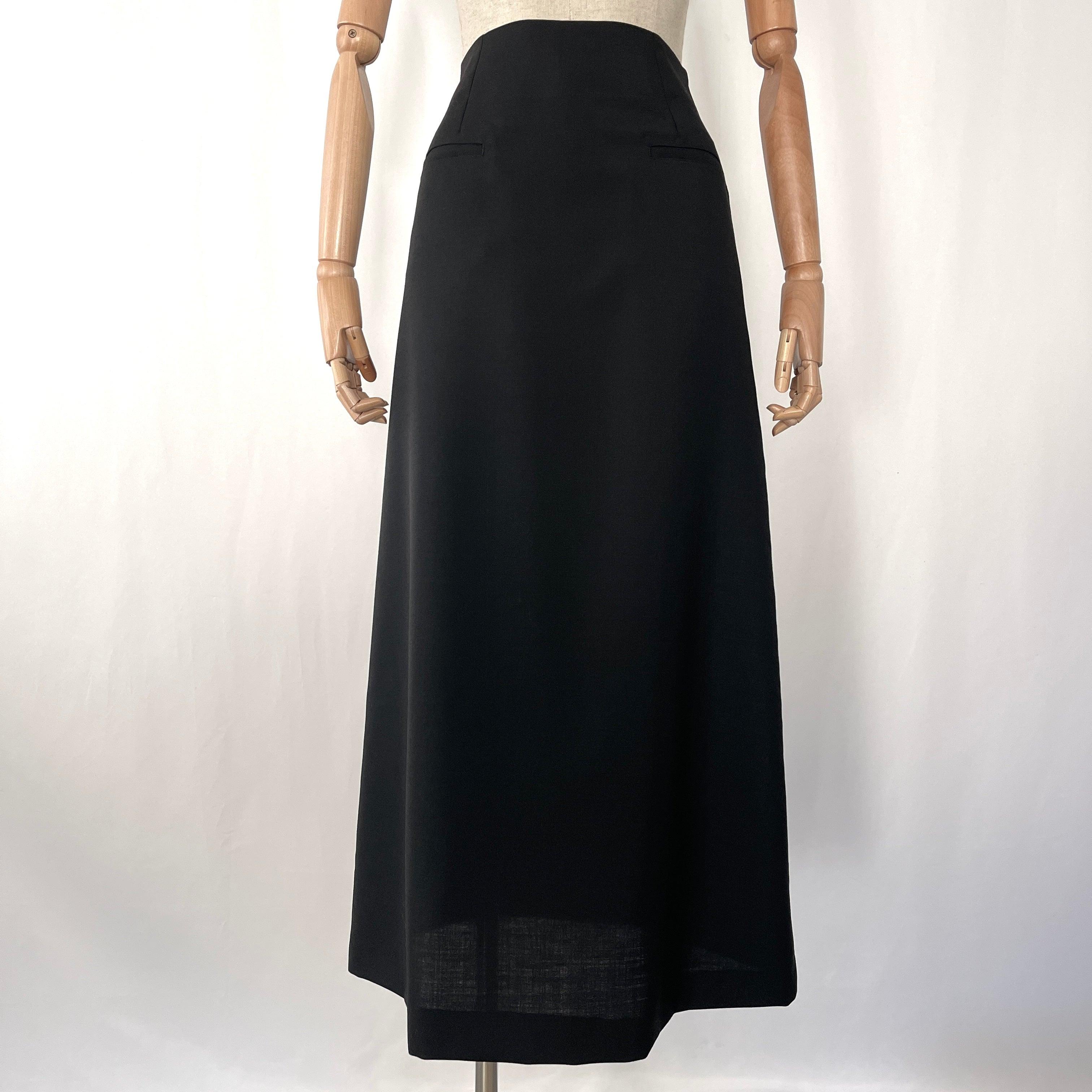 YOHJI YAMAMOTO New Wool Skirt