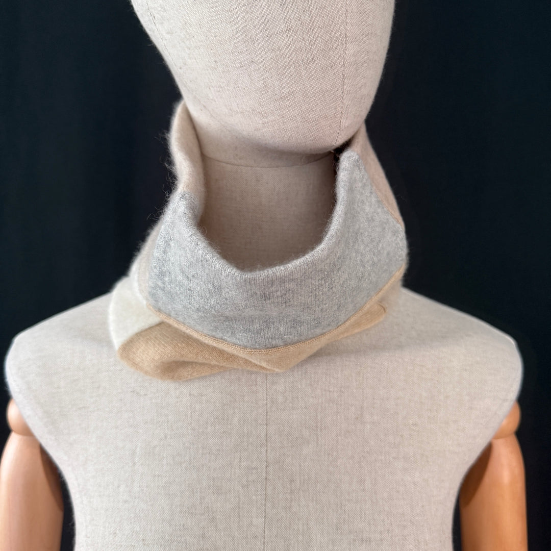 TURTLE DOVES New Cashmere Scarf/Cap