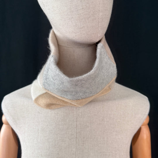 TURTLE DOVES New Cashmere Scarf/Cap